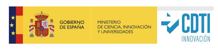 sello Ministerio y CDTI innovación